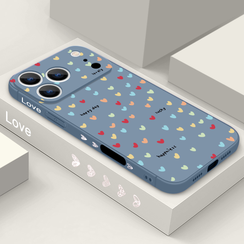 Phone Accessories List - Little Hearts Pattern Phone Case For