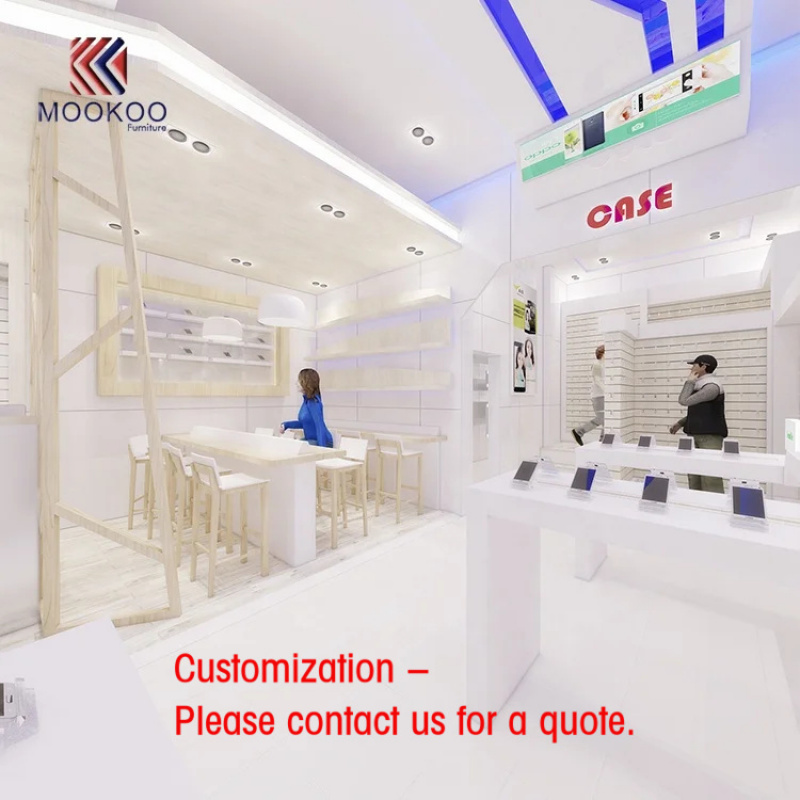 Phone Accessories Shop Design - custom.3D Design Mobile Phone Shop Display