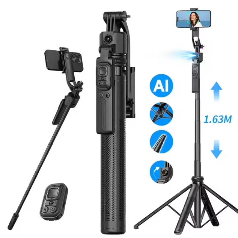 C17 Foldable AI Face Tracking  - Selfie Stick Tripod review and price