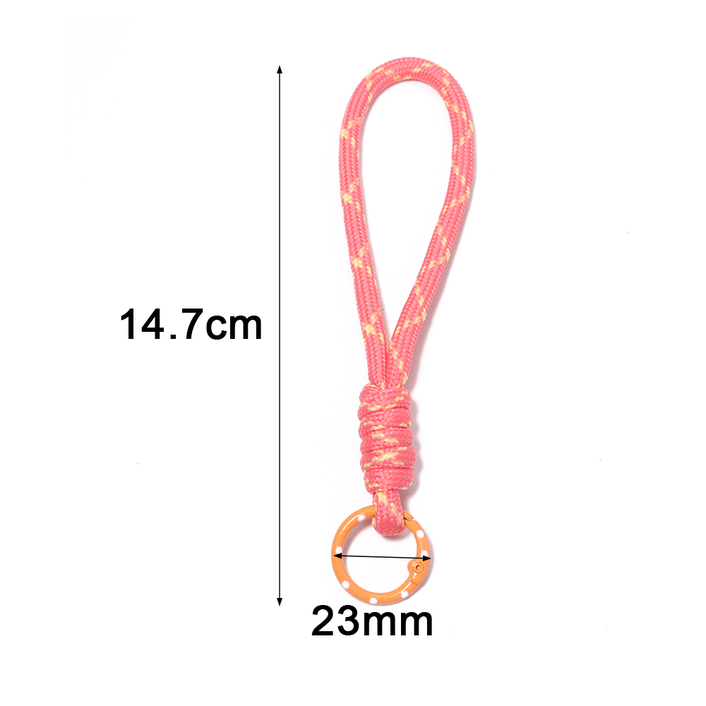 5pcs/lot Colorful Braided Keyc - Phone Accessories Hanger review and price