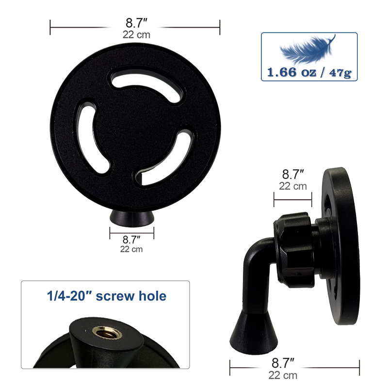 Magnetic Tripods Mount Adapter - Selfie Stick Tripod review and price