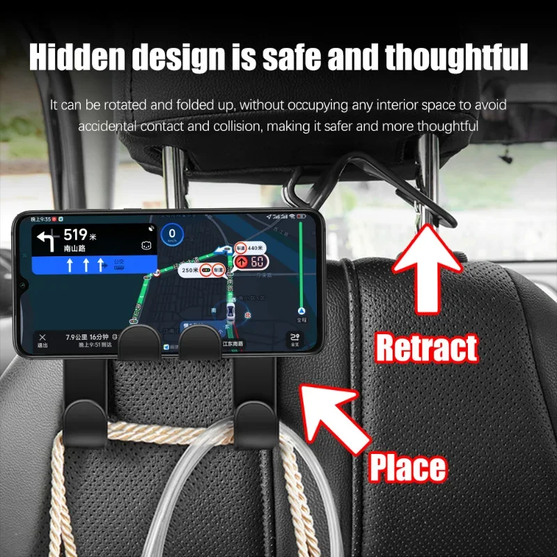 1/2pcs Multifunctional Car Sea - Phone Accessories Hanger review and price