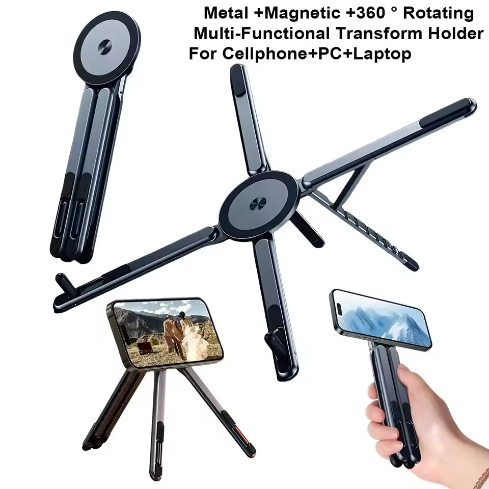 3 in 1 Foldable Magnetic Phone - Selfie Stick Tripod review and price