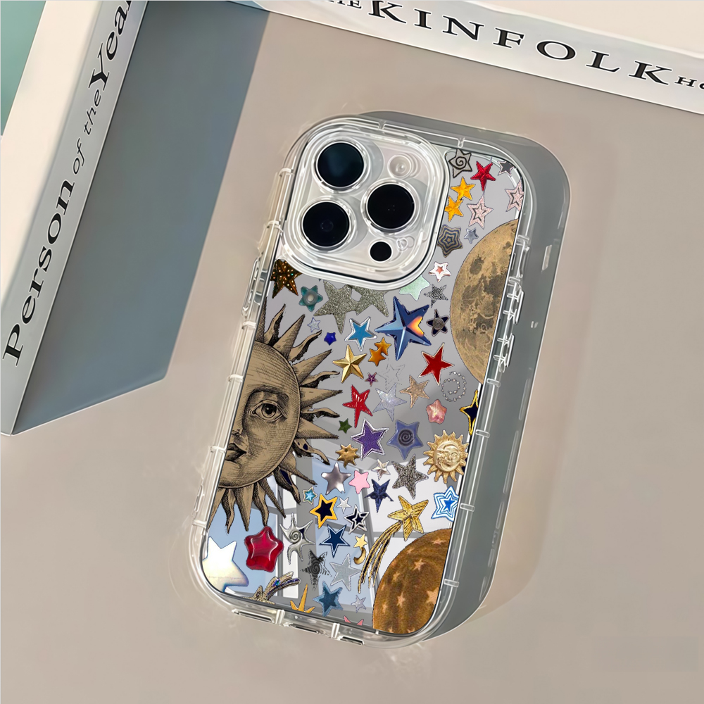 Celestial Gold Glitter Mirror  - Xo Phone Accessories review and price