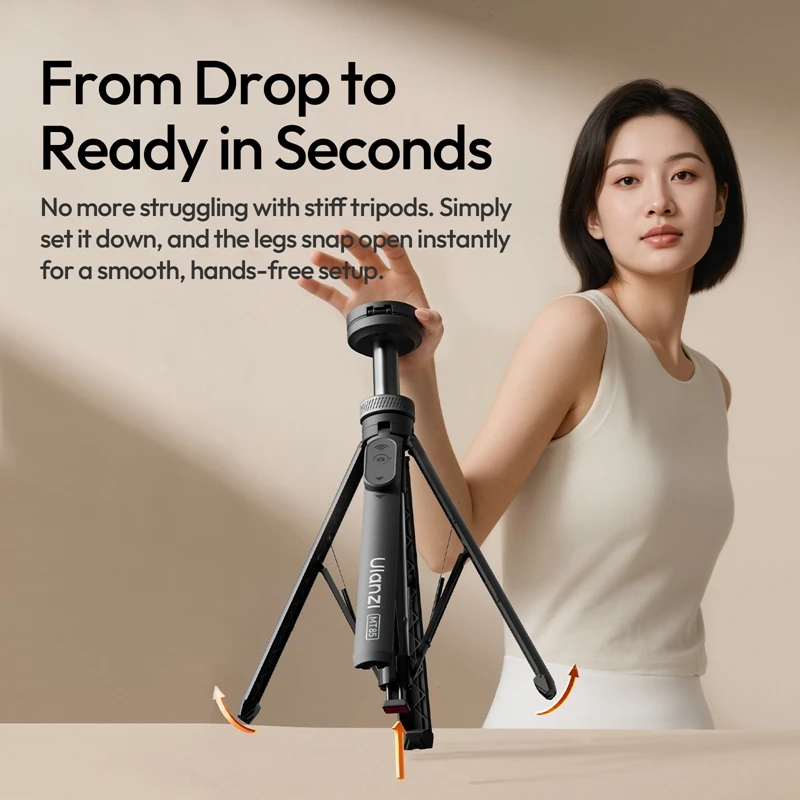 Original Ulanzi MT85 Magnetic  - Selfie Stick Tripod review and price