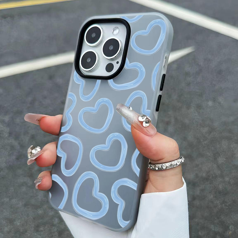 Cute Oil Painting Love Heart P - Xo Phone Accessories review and price