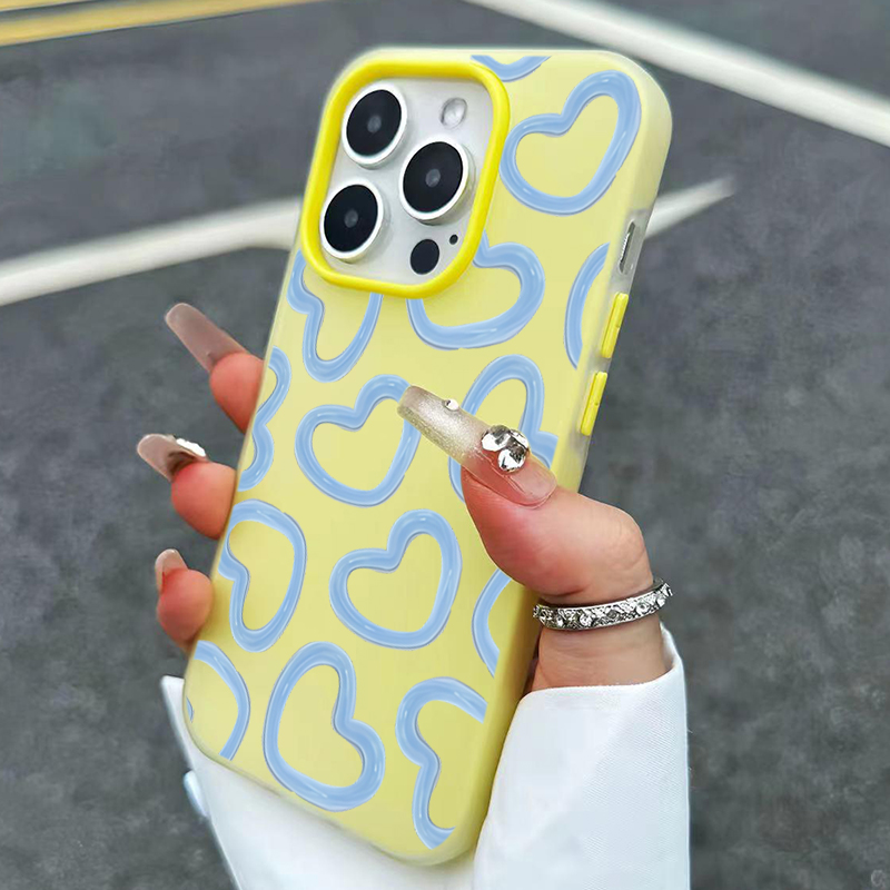 Cute Oil Painting Love Heart P - Xo Phone Accessories review and price