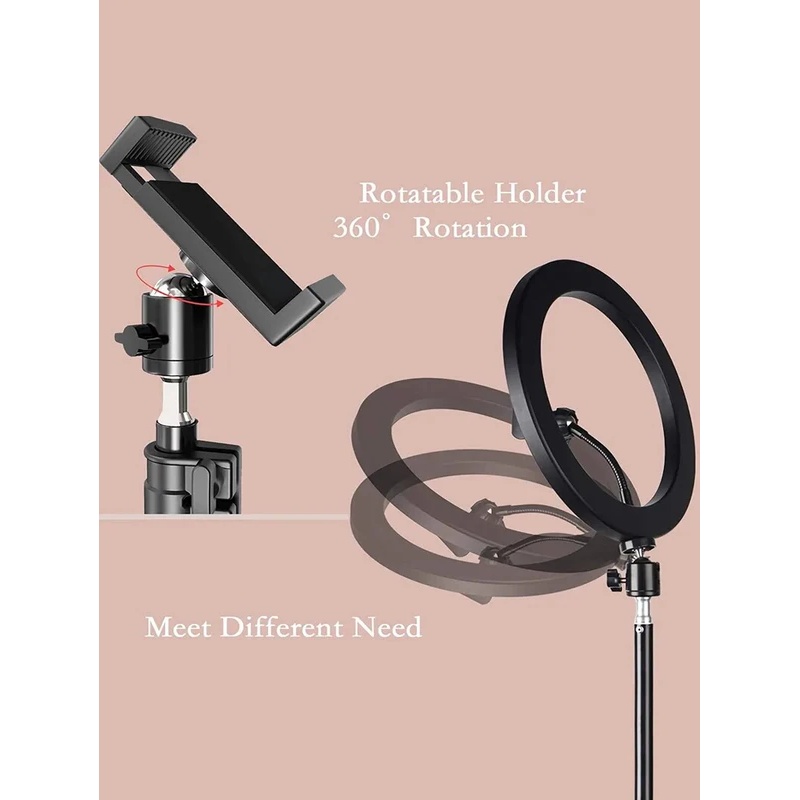 Desiontal 26cm Ring Light with - Selfie Stick Tripod review and price