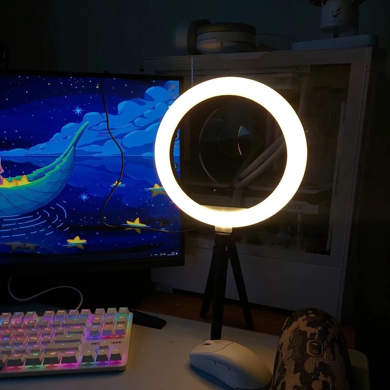 Desiontal 26cm Ring Light with - Selfie Stick Tripod review and price