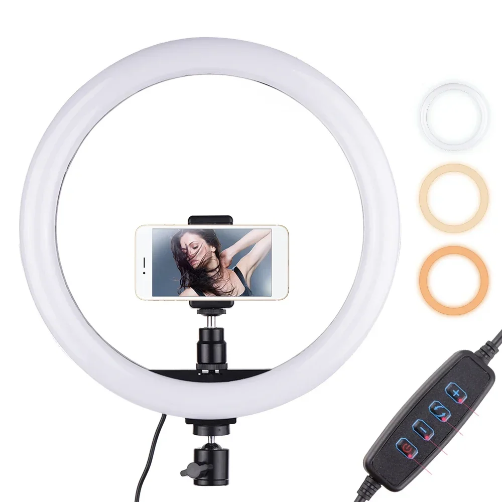 Ring Light Dimmable LED Studio - Selfie Stick Tripod review and price