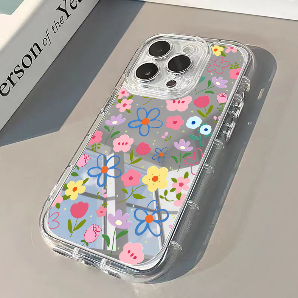 Korean Ins Style Floral Silver - Xo Phone Accessories review and price